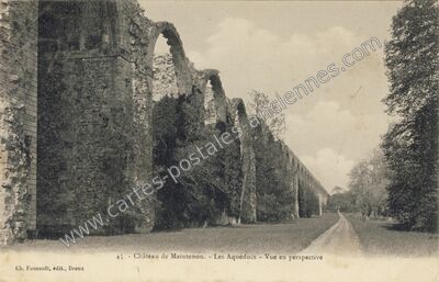 Carte postale ancienne Chateau de Maintenon — Maintenon (Eure-et-Loir)