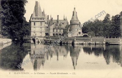Carte postale ancienne Chateau de Maintenon — Maintenon (Eure-et-Loir)