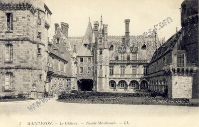 Carte postale ancienne Chateau de Maintenon — Maintenon (Eure-et-Loir)