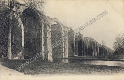 Carte postale ancienne Les Aqueducs — Maintenon (Eure-et-Loir)