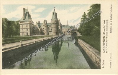 Carte postale ancienne Le Château (Façade méridionale) — Maintenon (Eure-et-Loir)