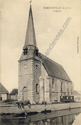 Carte postale ancienne Marchéville