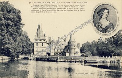 Carte postale ancienne Maintenon Ch — Neuvy-en-Dunois (Eure-et-Loir)