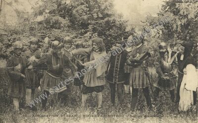Carte postale ancienne Association St-Jean - Section dramatique — Nogent-le-Rotrou (Eure-et-Loir)