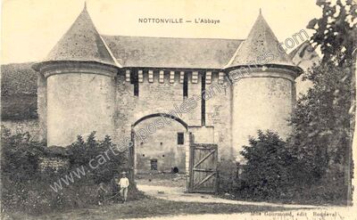 Carte postale ancienne L'Abbaye — Nottonville (Eure-et-Loir)