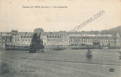 Carte postale ancienne Chateau des Vaux — Pontgouin (Eure-et-Loir)