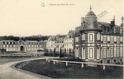 Carte postale ancienne Chateau des Vaux — Pontgouin (Eure-et-Loir)