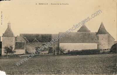 Carte postale ancienne Romilly — Romilly sur Aigre (Eure-et-Loir)