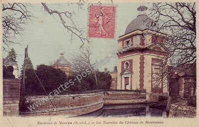 Carte postale ancienne Reverseaux — Rouvray-Saint-Florentin (Eure-et-Loir)