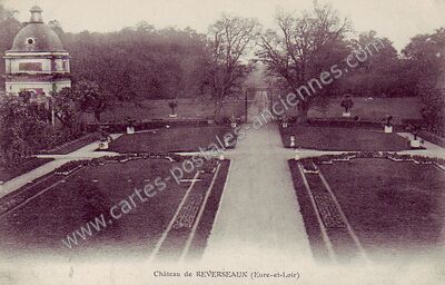 Carte postale ancienne Reverseaux — Rouvray-Saint-Florentin (Eure-et-Loir)