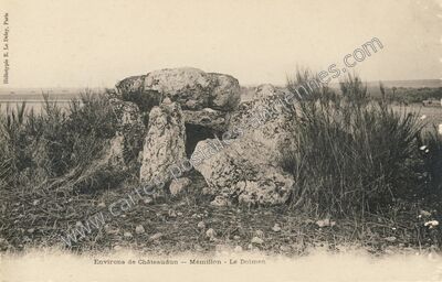 Carte postale ancienne Memillon — Saint Maur sur le (Eure-et-Loir)