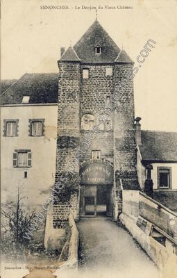 Carte postale ancienne Le Donjon du Vieux Château — Senonches (Eure-et-Loir)