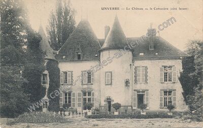 Carte postale ancienne Chateau de la Camusiere — Unverre (Eure-et-Loir)