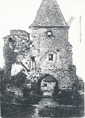 Carte postale ancienne La Forconnerie — Unverre (Eure-et-Loir)
