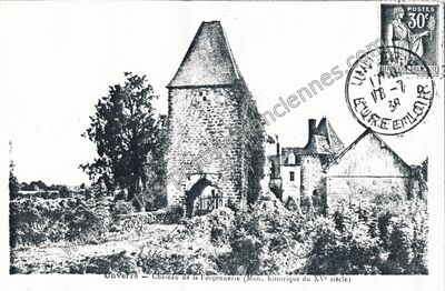 Carte postale ancienne La Forconnerie — Unverre (Eure-et-Loir)