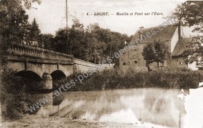 Carte postale ancienne Loche — Ver-lès-Chartres (Eure-et-Loir)