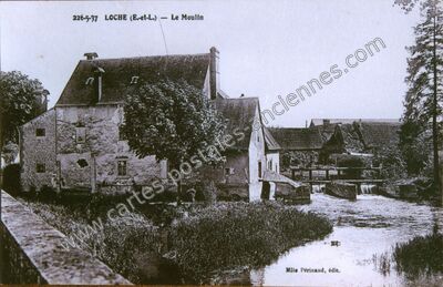 Carte postale ancienne Loche — Ver-lès-Chartres (Eure-et-Loir)