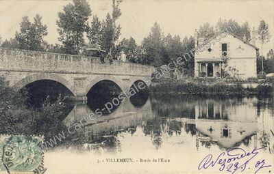Carte postale ancienne Villemeux — Villemeux-sur-Eure (Eure-et-Loir)