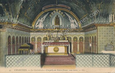 Carte postale ancienne Cathedrale de Chartres — Chartres (Eure-et-Loir)
