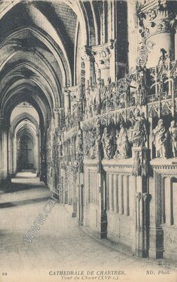 Carte postale ancienne Cathedrale de Chartres — Chartres (Eure-et-Loir)