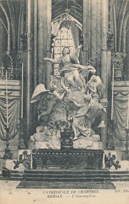 Carte postale ancienne Cathedrale de Chartres — Chartres (Eure-et-Loir)