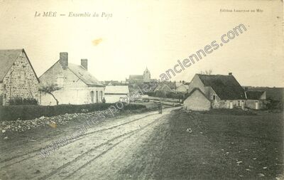 Carte postale ancienne Le — Le Mee (Eure-et-Loir)