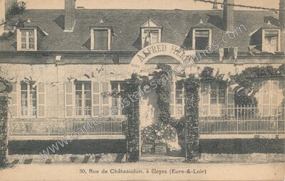 Carte postale ancienne Cloyes — Cloyes sur le Loir (Eure-et-Loir)