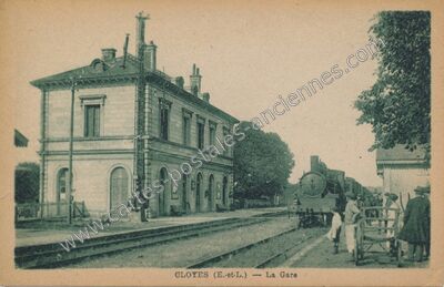 Carte postale ancienne Cloyes — Cloyes sur le Loir (Eure-et-Loir)