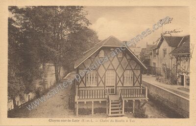 Carte postale ancienne Cloyes — Cloyes sur le Loir (Eure-et-Loir)