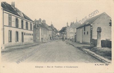 Carte postale ancienne Cloyes — Cloyes sur le Loir (Eure-et-Loir)