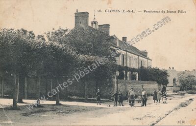 Carte postale ancienne Cloyes — Cloyes sur le Loir (Eure-et-Loir)