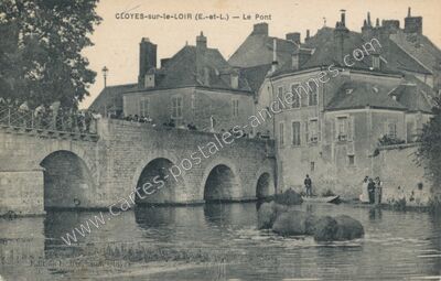 Carte postale ancienne Cloyes — Cloyes sur le Loir (Eure-et-Loir)