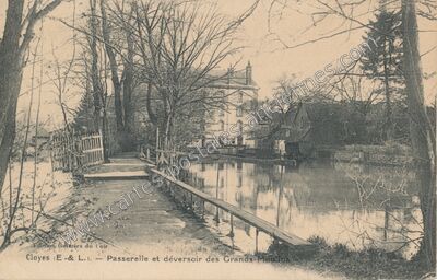 Carte postale ancienne Cloyes — Cloyes sur le Loir (Eure-et-Loir)