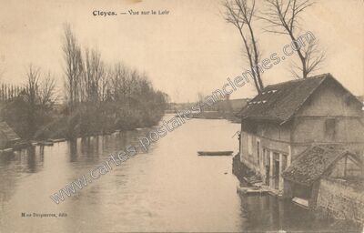 Carte postale ancienne Cloyes — Cloyes sur le Loir (Eure-et-Loir)