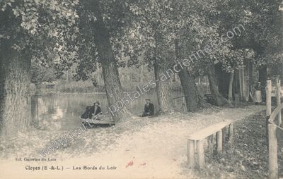 Carte postale ancienne Cloyes — Cloyes sur le Loir (Eure-et-Loir)
