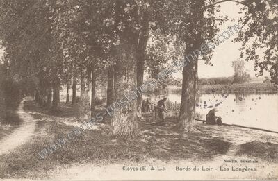 Carte postale ancienne Cloyes — Cloyes sur le Loir (Eure-et-Loir)