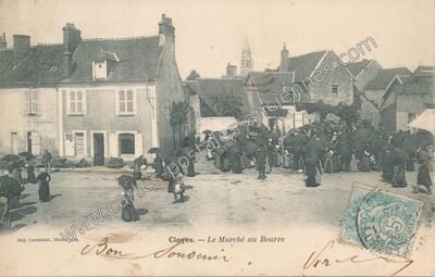 Carte postale ancienne Cloyes — Cloyes sur le Loir (Eure-et-Loir)