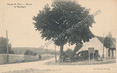 Carte postale ancienne Cloyes — Cloyes sur le Loir (Eure-et-Loir)