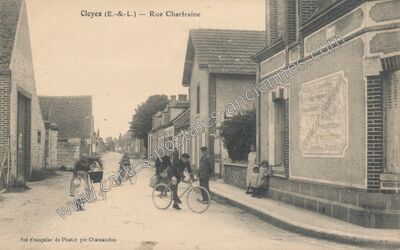 Carte postale ancienne Cloyes — Cloyes sur le Loir (Eure-et-Loir)