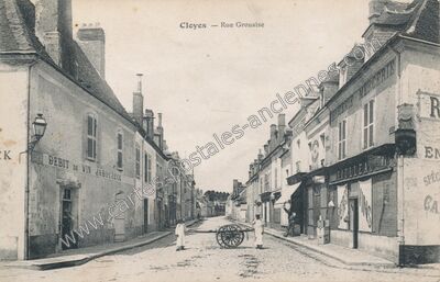 Carte postale ancienne Cloyes — Cloyes sur le Loir (Eure-et-Loir)