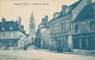 Carte postale ancienne Cloyes — Cloyes sur le Loir (Eure-et-Loir)