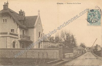 Carte postale ancienne Cloyes — Cloyes sur le Loir (Eure-et-Loir)