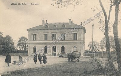Carte postale ancienne Cloyes — Cloyes sur le Loir (Eure-et-Loir)