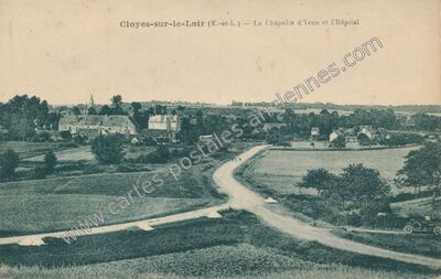 Carte postale ancienne Cloyes — Cloyes sur le Loir (Eure-et-Loir)