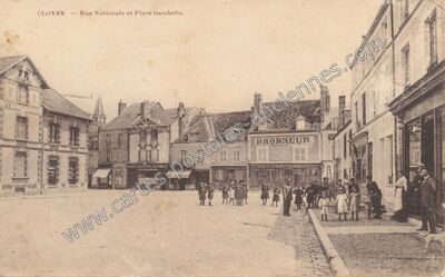 Carte postale ancienne Cloyes — Cloyes sur le Loir (Eure-et-Loir)
