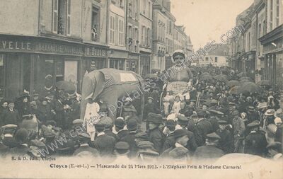 Carte postale ancienne Cloyes — Cloyes sur le Loir (Eure-et-Loir)