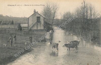 Carte postale ancienne Cloyes — Cloyes sur le Loir (Eure-et-Loir)