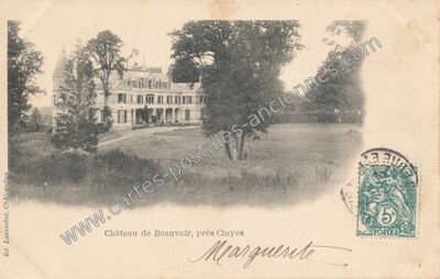 Carte postale ancienne Cloyes — Cloyes sur le Loir (Eure-et-Loir)