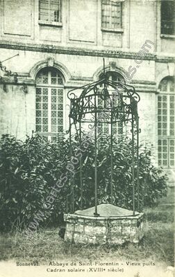 Carte postale ancienne Abbaye de St Florentin — Bonneval (Eure-et-Loir)