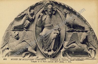 Carte postale ancienne Chartres Cat — Chartres (Eure-et-Loir)